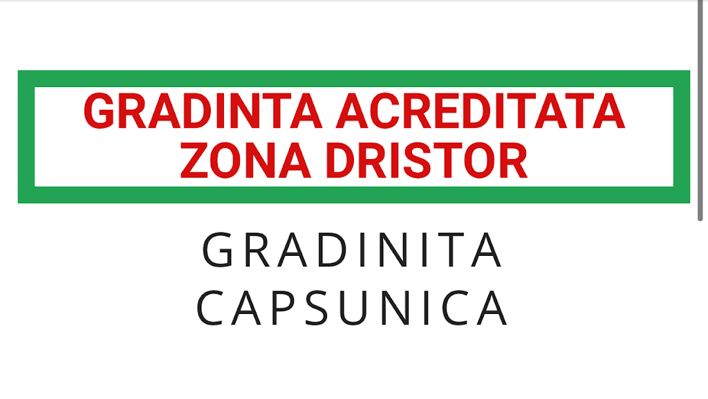 Gradinita Capsunica