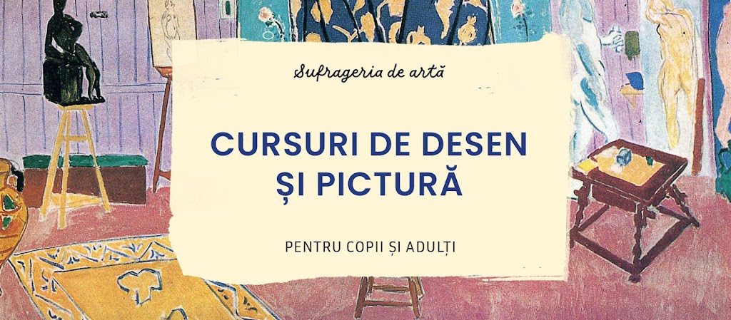 Sufrageria de artă - Cursuri de desen și pictură pentru copii și adulți Sufrageria de artă - Cursuri de desen și pictură pentru copii și adulți